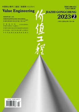 价值工程杂志2023年2月上旬刊封面（第四期）